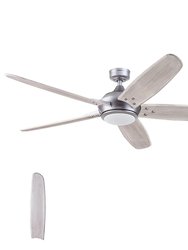 Guyanna 62-In Pewter Indoor Ceiling Fan With Remote