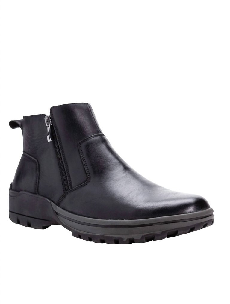 Men's Brock Casual Boot - Wide In Black - Black