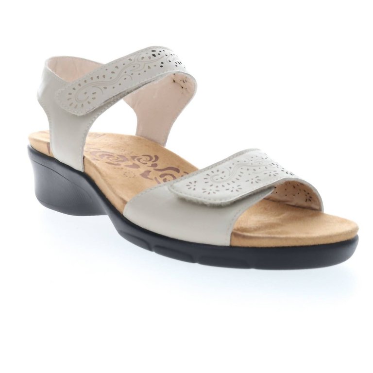 Women's Wanda Sandals In Cream - Cream