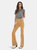 Farrah Tan Corduroy Flare - Tan