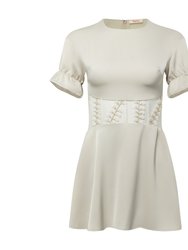 The Jules Dress - Beige