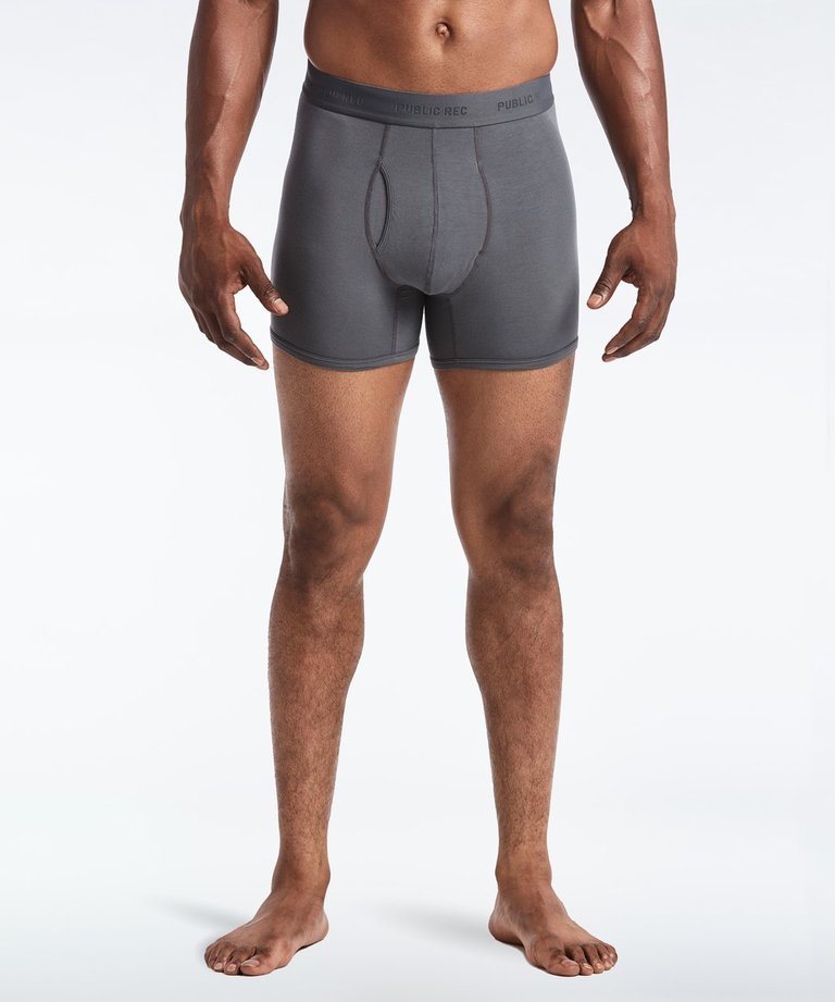 Barely There Boxer Trunk | Men's Nickel - Nickel