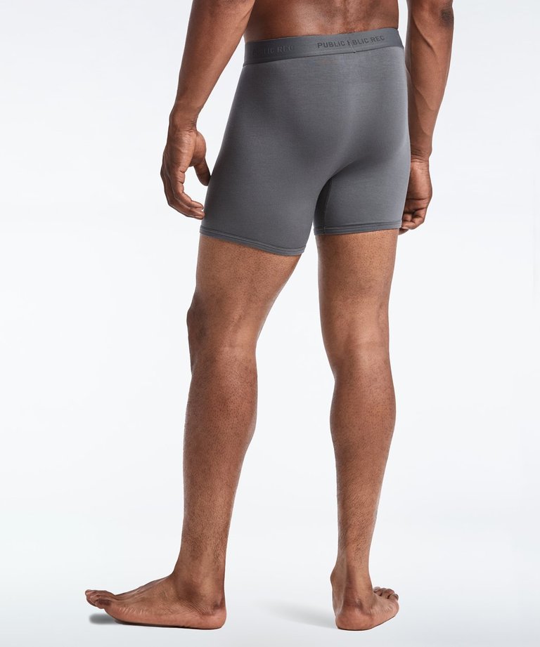 Barely There Boxer Trunk | Men's Nickel