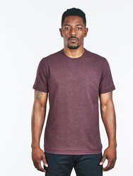 Go-To Crew | Men's Heather Burgundy - Heather Burgundy