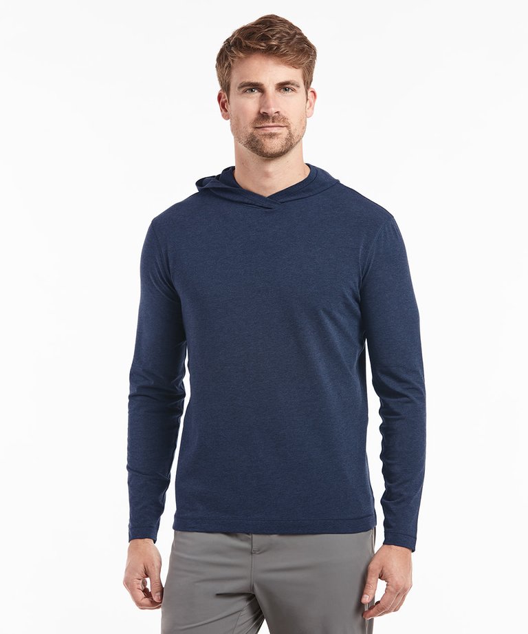 Go-To Hoodie | Men's Heather Navy - Heather Navy