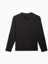 Go-To Long Sleeve Henley | Men's Black