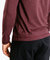 Go-To Long Sleeve Henley | Men's Heather Burgundy