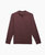 Go-To Long Sleeve Henley | Men's Heather Burgundy