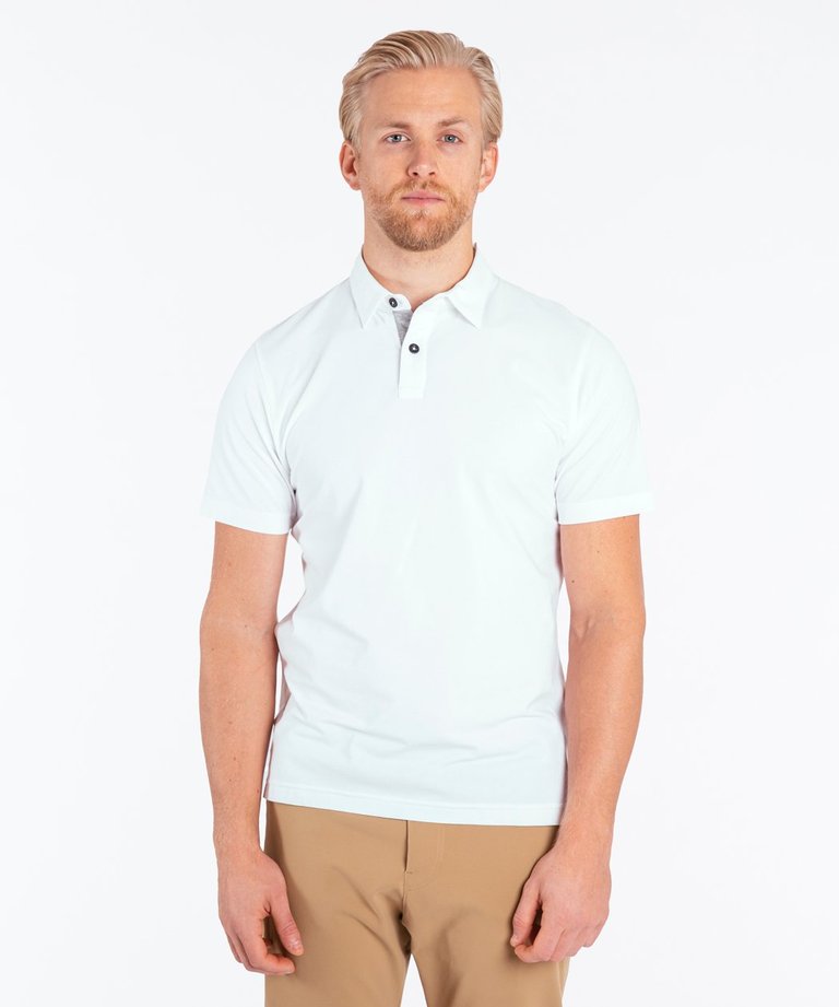 Go-To Polo | Men's White - White