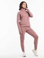 Luxe Fleece Pullover | Women's Mauve