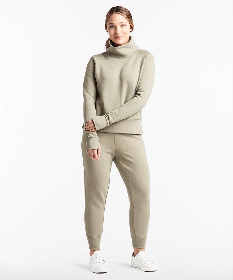 Luxe Fleece Pullover | Women's Sage