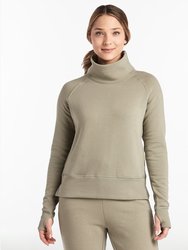 Luxe Fleece Pullover | Women's Sage - Sage