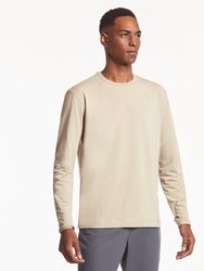 Men's Go-To Long Sleeve Sweatshirts - Cashew - Cashew