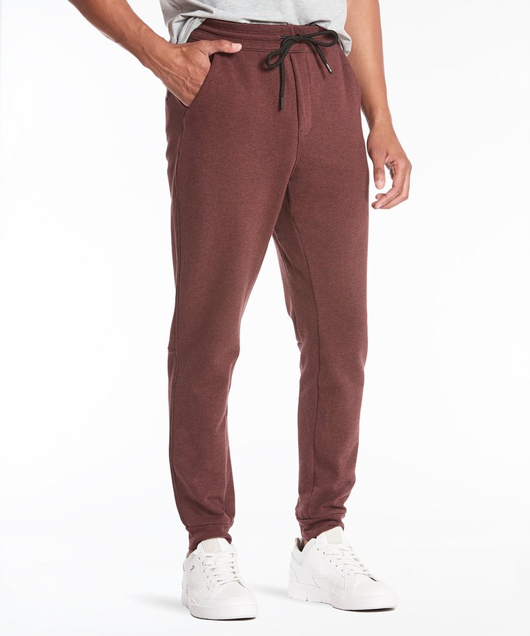 Weekend Jogger | Men's Heather Maroon - Heather Maroon