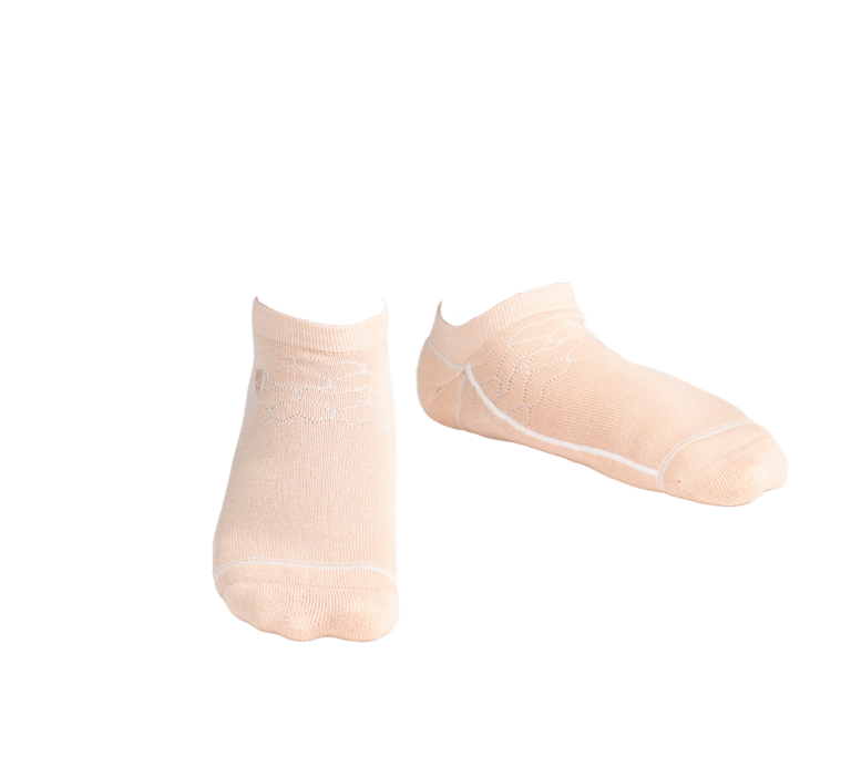 Bamboo Socks, Everyday Ankle - Aurora Apricot - Aurora Apricot