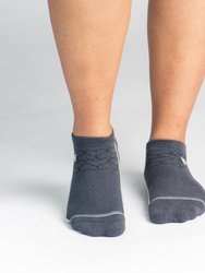 Bamboo Socks, Everyday Ankle - Gray Dawn