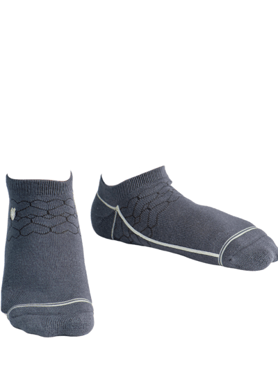 Pudus Bamboo Socks, Everyday Ankle - Gray Dawn product