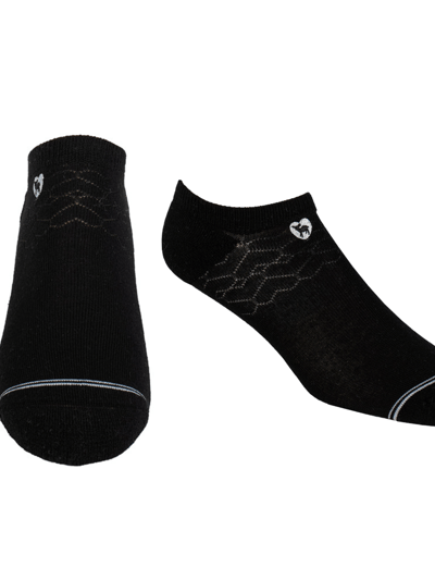 Pudus Bamboo Socks | Everyday Ankle | Midnight Black product