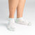 Bamboo Socks, Everyday Ankle - Splash Star White