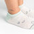 Bamboo Socks, Everyday Ankle - Splash Star White