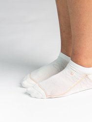 Bamboo Socks, Everyday Ankle - Star White