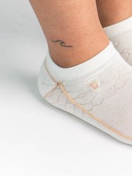 Bamboo Socks, Everyday Ankle - Star White