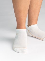 Bamboo Socks, Everyday Ankle - Star White