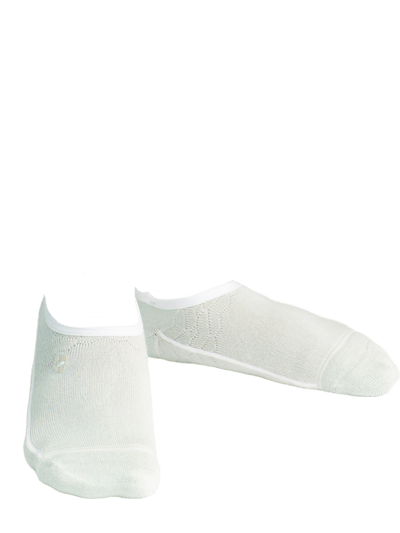 Pudus Bamboo Socks, No Fuss No-Show - Dew Drop product