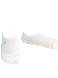 Bamboo Socks, No Fuss No-Show - Star White - Star White