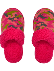 Bright Collection Creekside Slide Slippers | Camo Pink - Camo Pink