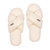 Carlie Criss Cross Recycled Slipper - Cloud - Cloud