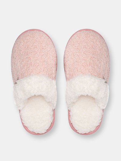 Pudus Chenille Creekside Slide Slippers | Pink product