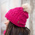 Chenille Knit Beanie Hat