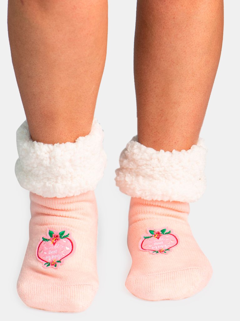 Classic Slipper Socks - Best Mom - Best Mom