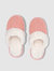 Creekside Slide Slippers | Cable Knit Blush - Cable Knit Blush