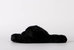 Recycled Cottontail Flip Flop Slippers - Black