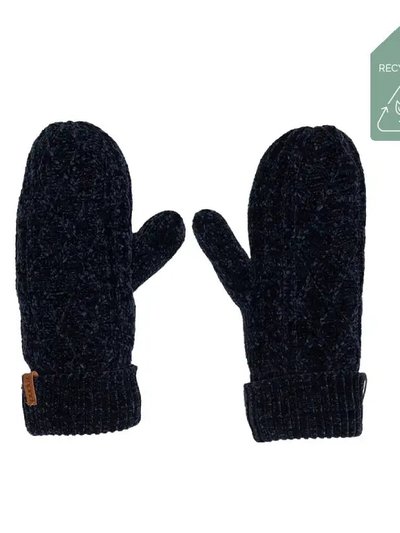 Pudus Recycled Mittens - Chenille Knit Bluesail product