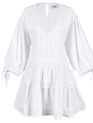 Smock Dress - White