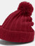 Adults Unisex Beanie - Rhubarb - Rhubarb