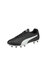 Childrens/Kids Monarch II FG Soccer Cleats Boots - Black/White - Black/White