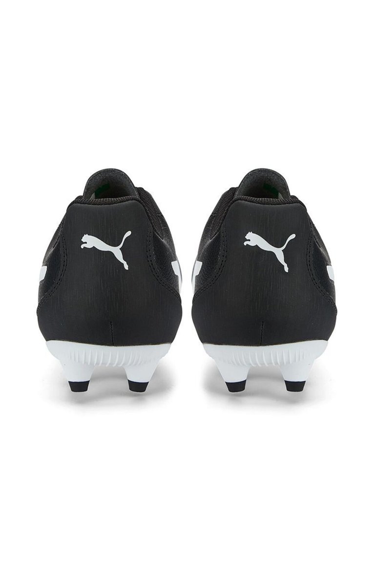 Childrens/Kids Monarch II FG Soccer Cleats Boots - Black/White