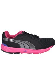  Descendent Ladies Sneaker - Black/Pink