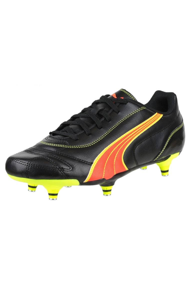 Kratero Screw-in Mens Soccer Cleats - Black/Pea - Black/Pea