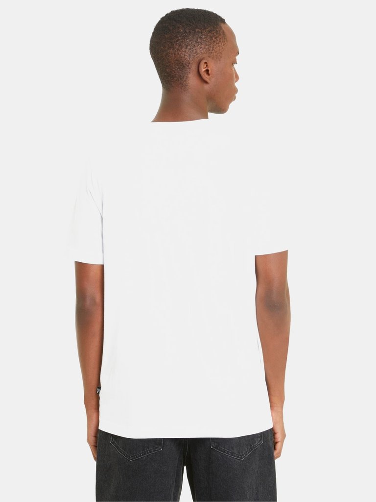 Mens ESS Logo T-Shirt - White