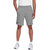 Men's Essential Sweat Bermuda Short - Medium Grey Heather/Puma Black