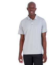 Men's Grill To Green Polo - Quarry Heather