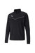 Mens TeamRISE Quarter Zip Track Top - Black/White