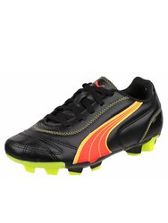 Puma Kratero Boys Molded Boots (Black/Pea) - Black/Pea