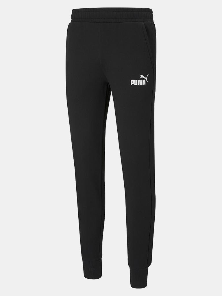 Puma Mens ESS Slim Sweatpants (Black) - Black