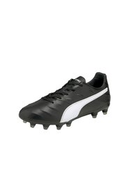 Puma Mens King Pro 21 Leather Soccer Cleats - Black/White